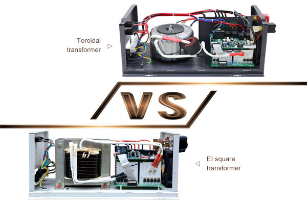 Toroidal transformer or EI square transformer? Which one is better for inverter?