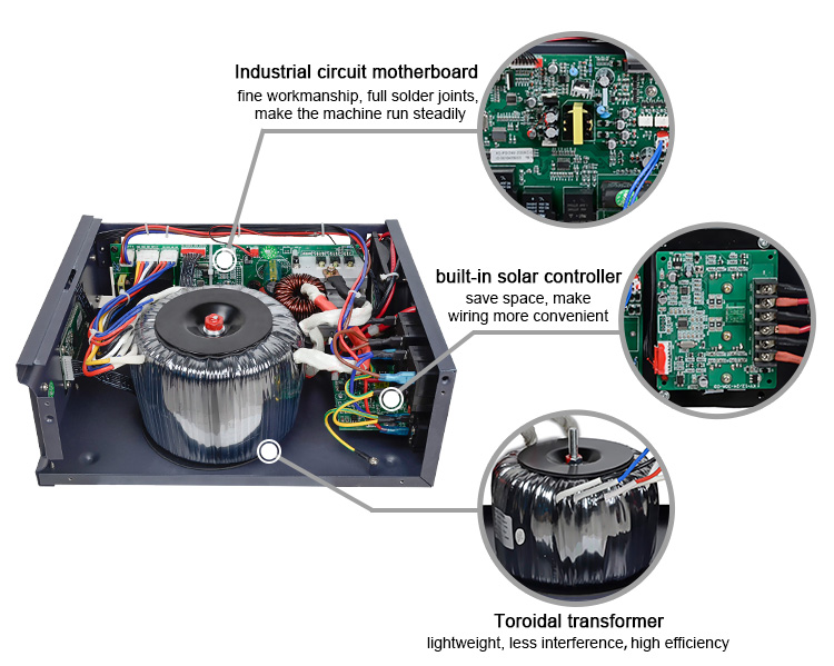 China pure sine wave solar power inverter circuit board details-02