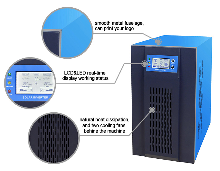 Industrial DC To AC Inverter Appearance Details 01