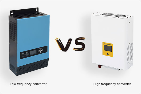 Difference between Low frequency converter and High frequency converter