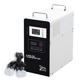 solar generator for 300w portable power station