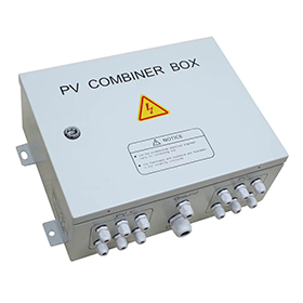 PV combiner box for solar photovoltaic system