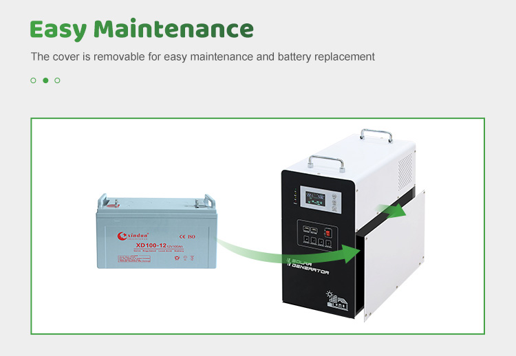 portable solar inverter generator maintenance