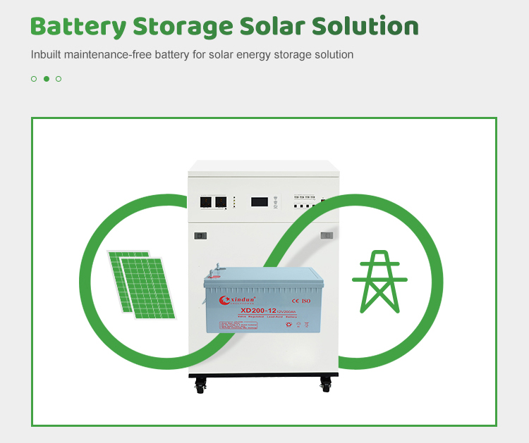 solar powered generator for home house camping with battery storage