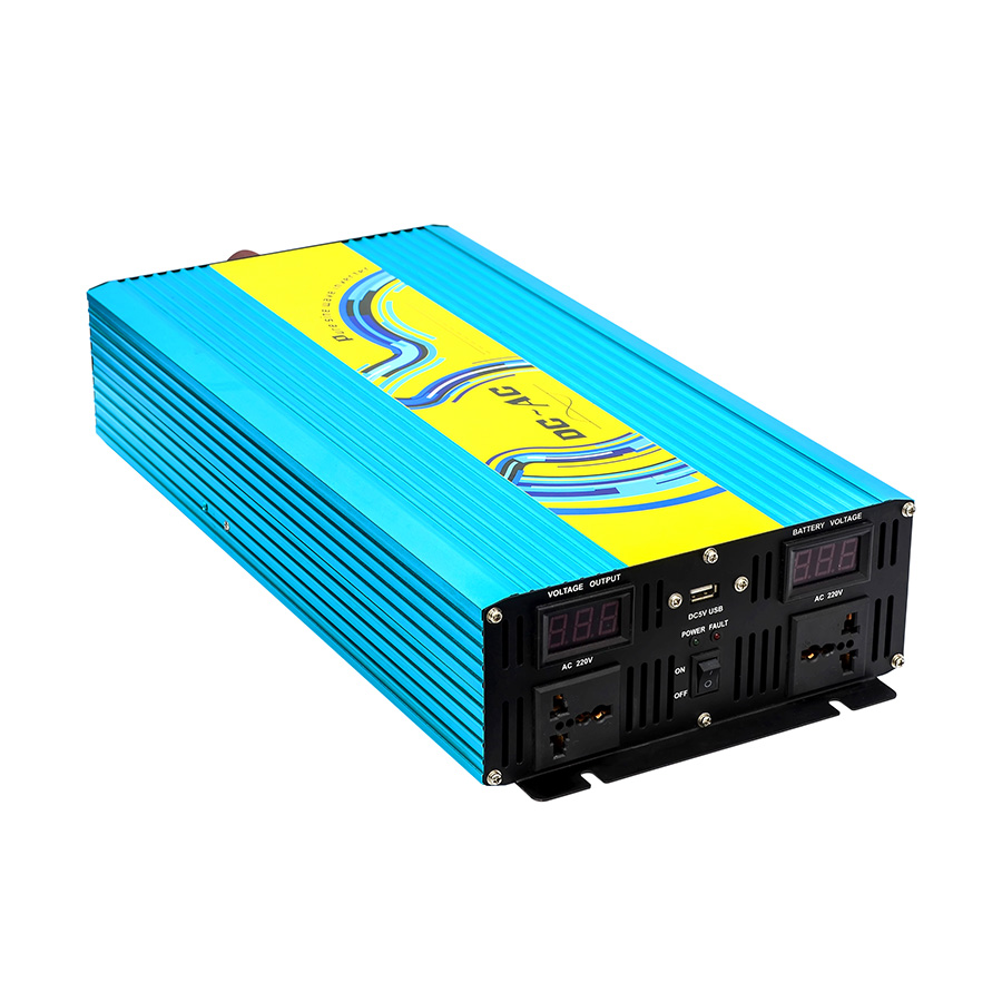 LVYUAN All-in-one Solar Hybrid Charger Inverter Built in 3000W 24V Pure  Sine Wave Power Inverter and 80A MPPT Solar Controller for Off-Grid System