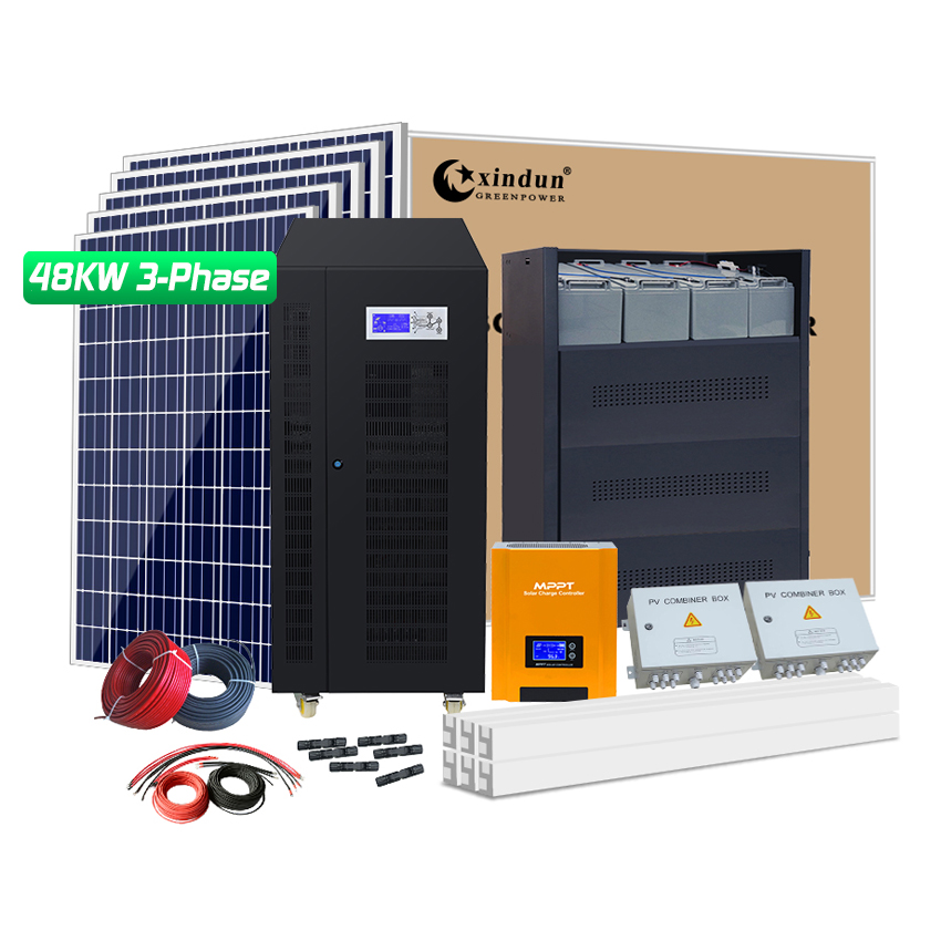 SESS 48KW 3 Phase Solar Panel System