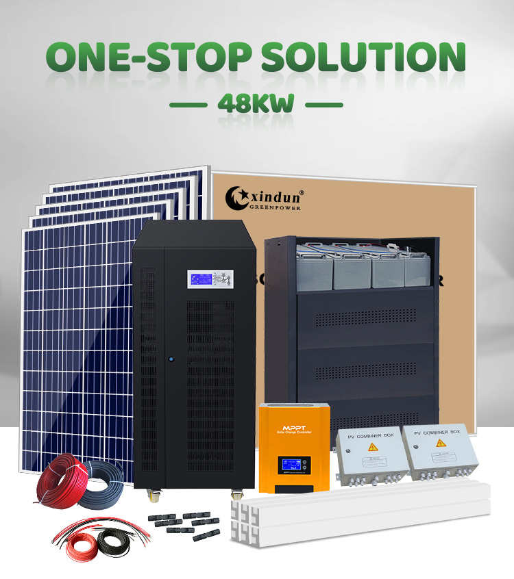 choose XINDUN 3 phase solar power system, get one-stop solar solution