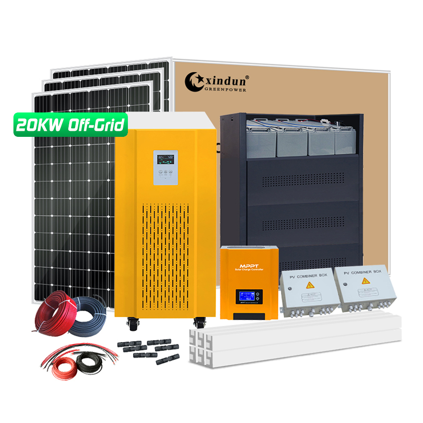 SESS 20KW Residential Solar System with Battery Storage