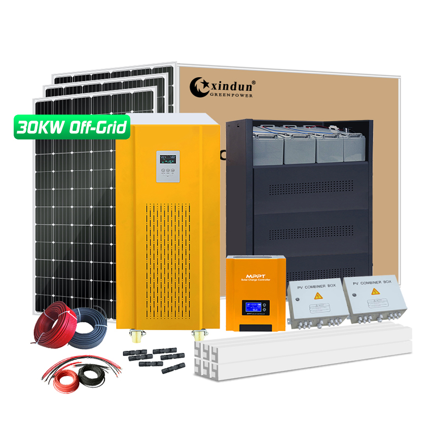 SESS 30KW Hybrid Solar System for Home Electricity