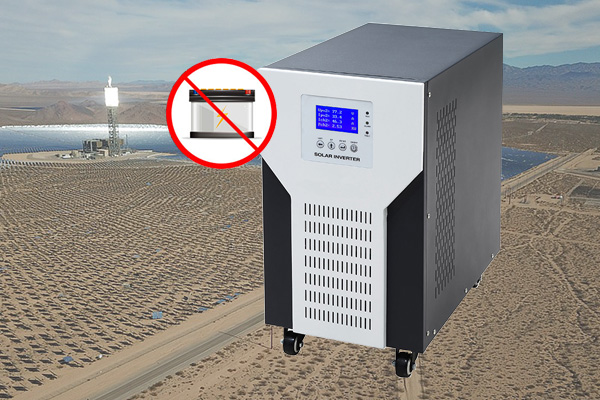 How to use solar inverter without battery？
