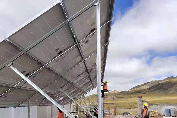 Xindun 6KW Solar Generation System Use In Zimbabwe