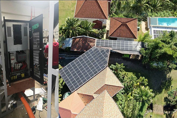 Xindun 50KW ON OFF Grid Solar System 3 phase in Philippines