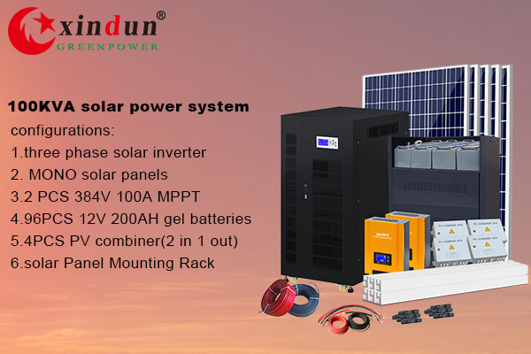 How Much is a Complete 100KVA Solar Power System?