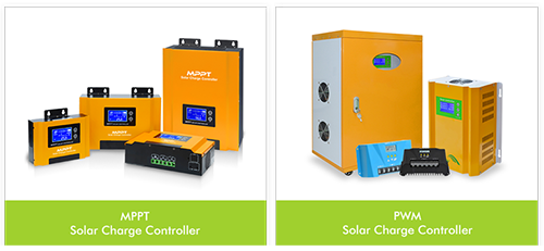 pwm/mppt solar charge controller
