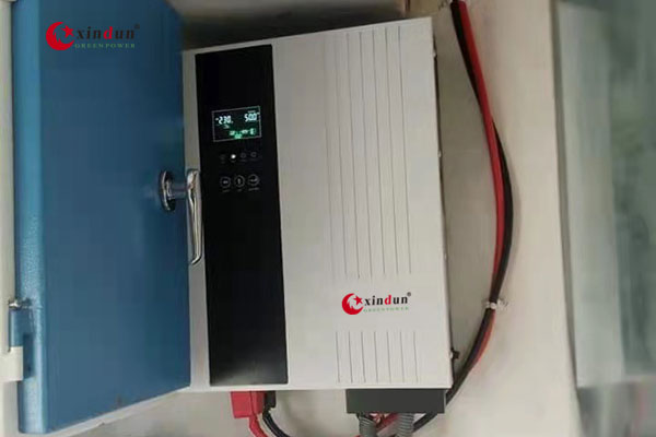 install solar inverter indoor