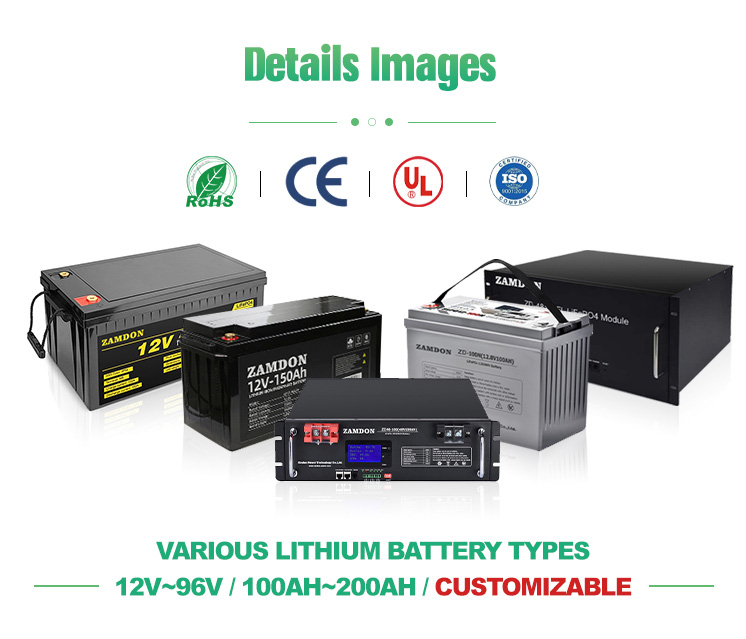 12v lithium ion battery rechargeable details images