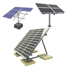 solar bracket - solar system for off grid cabin house