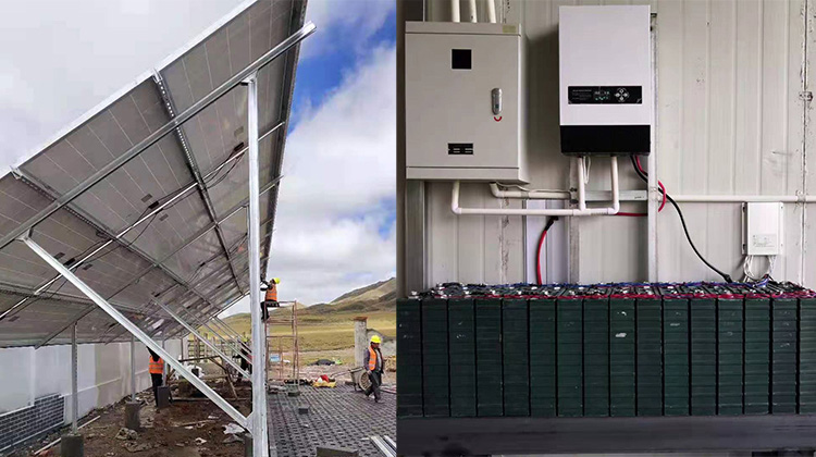 whole house solar system with battery backup application