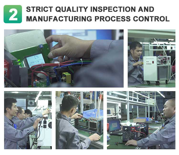 single phase parallel inverter quality inspection and manufacturing process control